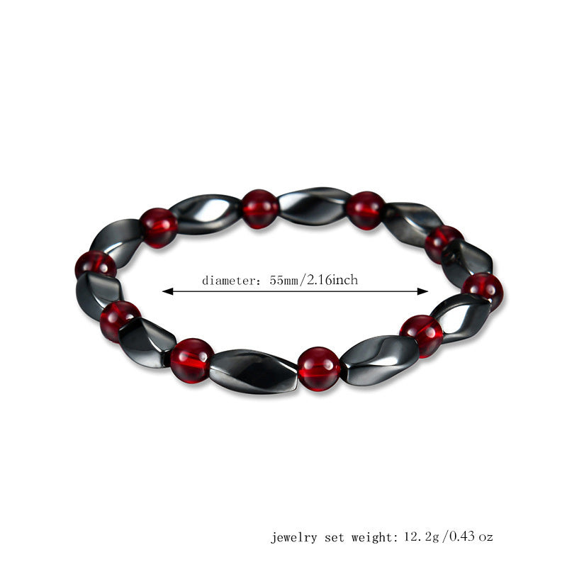 Natural Bead Bracelet Buddha Elestic Braceleta Lava Stone Diffuser Bracelet