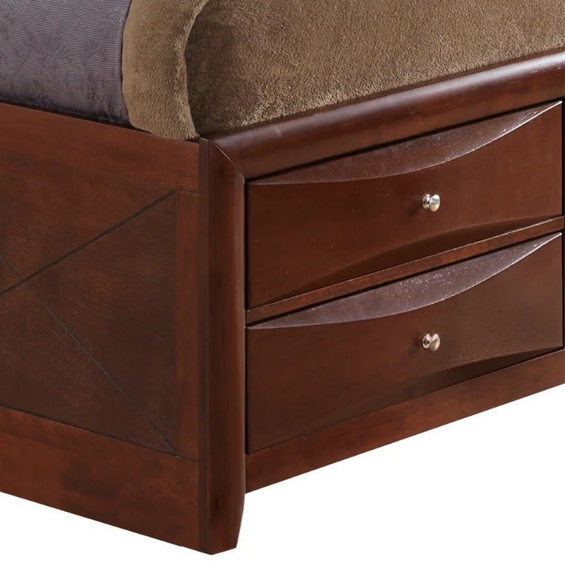Glory Furniture Marilla G1550G-KSB3 King Storage Bed, Cherry