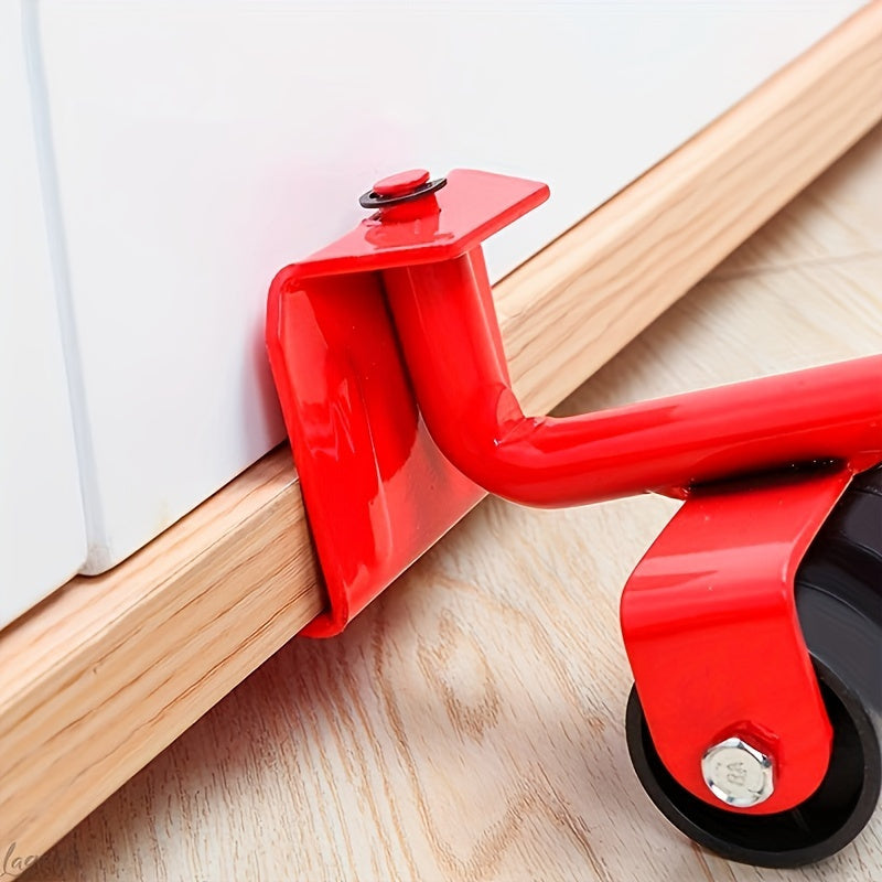 5pcs Furniture Heavy Object Handling Vehicle, Moving Heavy Objects, Labor-saving Tools, Pulley Base Moving Large Items, Heavy Objects
