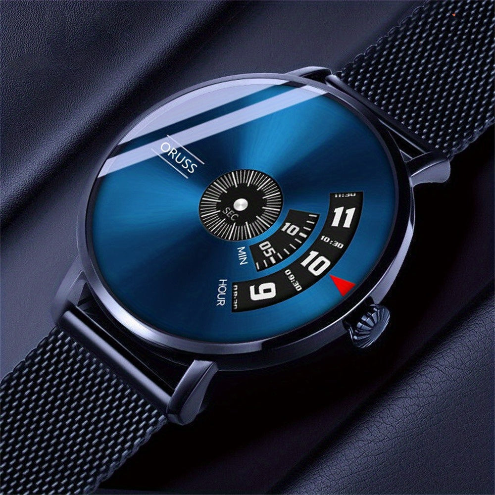 New men's watch high-grade handsome fashion personality trend everything cool durable business kinematic male watch
