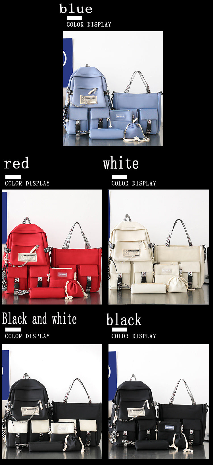 Schoolbag Female Campus Style Backpack Female Couple Backpack Everything Large Capacity Schoolbag Male