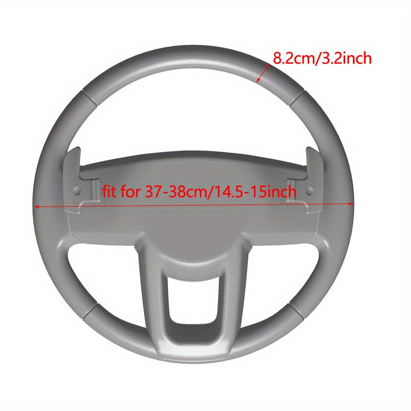 Furry Steering Wheel Cover Set: Stay Warm & Stylish This Winter