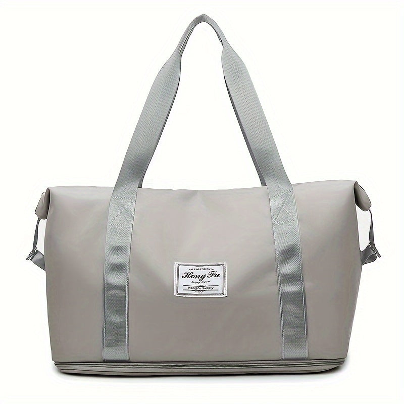 Chic Weekend Warrior: Durable, Stylish Duffel with Cosmetic Bag - Ideal Carry-On & Quick Trip Companion