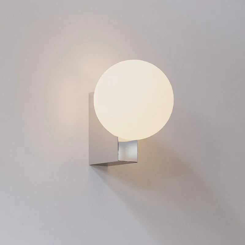 Denmark Wall Lamp Sconce Light with Glass Ball G9 Bulb Metal Base