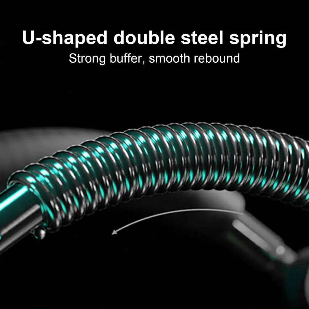 Twister Arm Exerciser with Foam Handle Adjustable Spring Workout Bar Forearm Triceps Chest Expander Portable Fitness Equipment