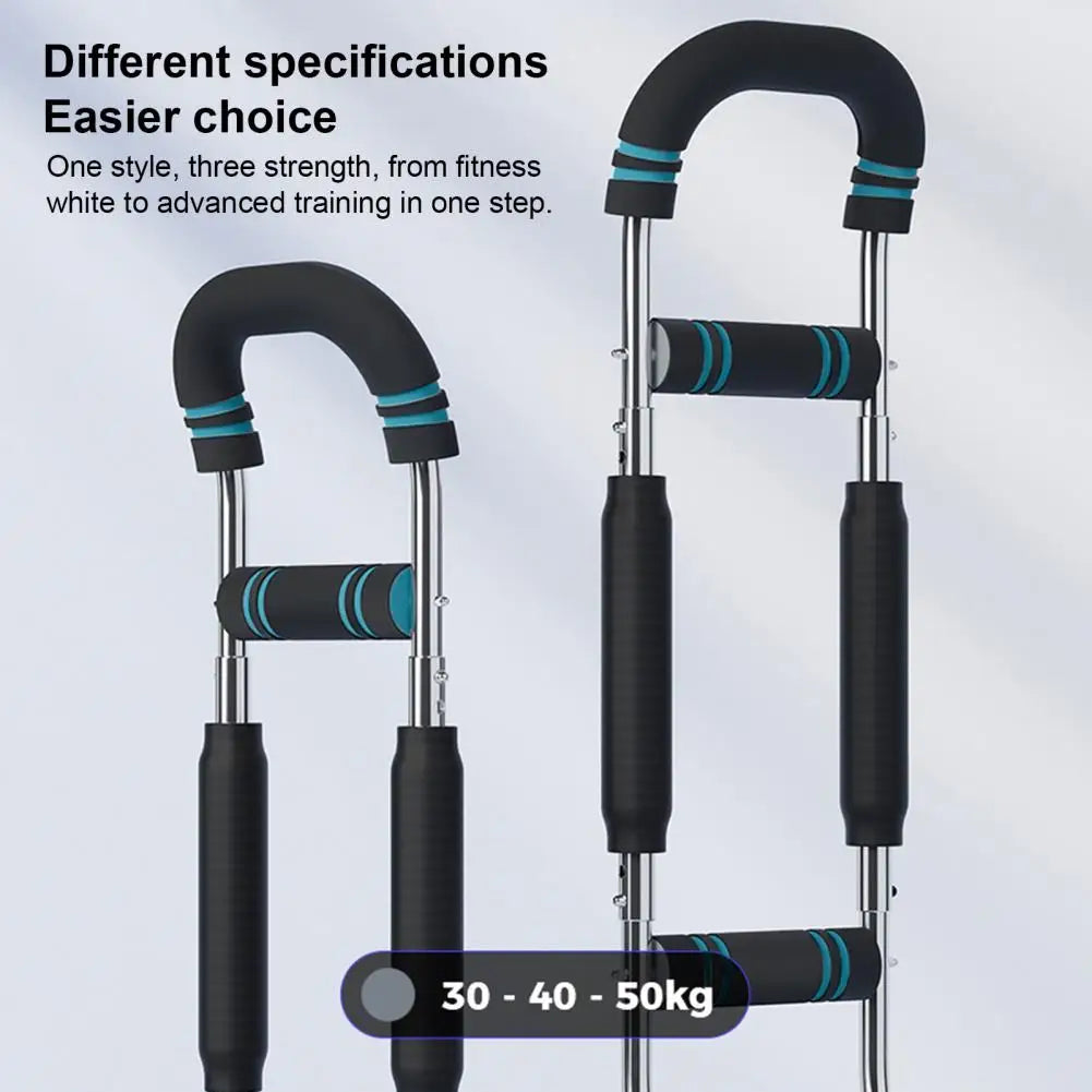 Twister Arm Exerciser with Foam Handle Adjustable Spring Workout Bar Forearm Triceps Chest Expander Portable Fitness Equipment