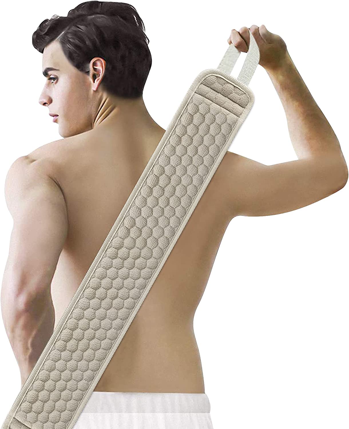 Deep Cleansing Back Scrubber for Men and Women - Exfoliates and Relaxes Your Body in the Shower or Bath