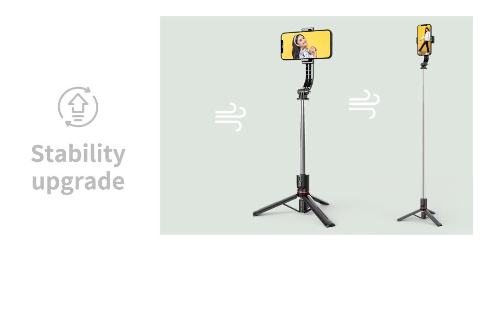 Selfie Stick Tripod, Reinforced Stable Tripod & Extendable Portable Selfie Stick With Wireless Remote And Tripod Stand For Group Selfies/Live Streaming/Video Recording Compatible With IPhone, Android Smartphone