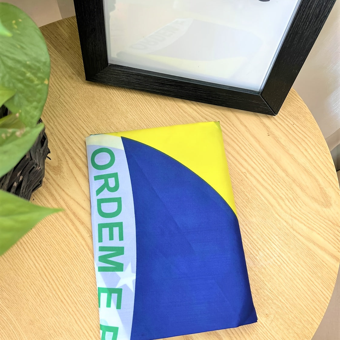 Free Shipping: Show Your Pride with a Beautiful Brazilian Flag Banner!