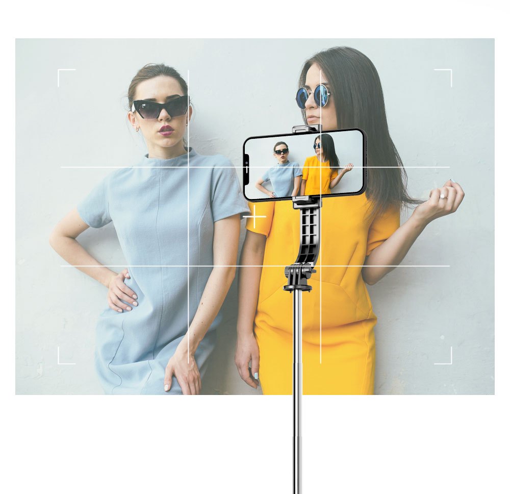 Selfie Stick Tripod, Reinforced Stable Tripod & Extendable Portable Selfie Stick With Wireless Remote And Tripod Stand For Group Selfies/Live Streaming/Video Recording Compatible With IPhone, Android Smartphone