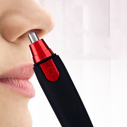 1pc Cordless Nose And Ear Hair Trimmer For Painless Facial And Eyebrow Grooming, Nose And Ear Cleaning Trimmer Razor Father's Day Gift