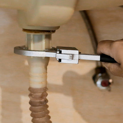 [Adjustable Wrench Tool] Perfect Plumbing Tool - Universal Adjustable Wrench For Faucet & Sink Repairs