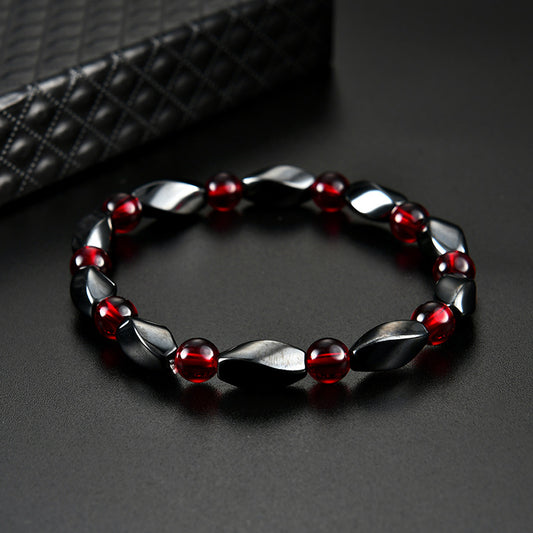 Natural Bead Bracelet  Buddha Elestic Braceleta  Lava Stone Diffuser Bracelet