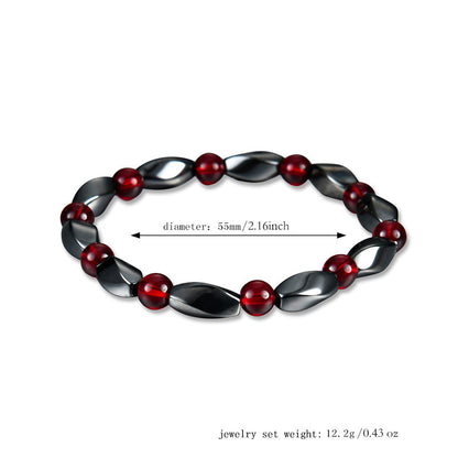 Natural Bead Bracelet  Buddha Elestic Braceleta  Lava Stone Diffuser Bracelet