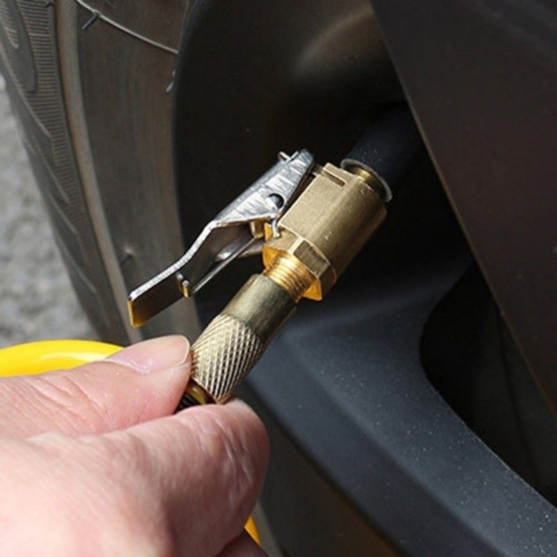 Quick Air Pump Fill Head] Automotive In[flatable Pump Connector, Quick Air Pump Fill Head, Press-on Nozzle
