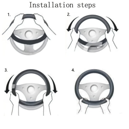 Furry Steering Wheel Cover Set: Stay Warm & Stylish This Winter