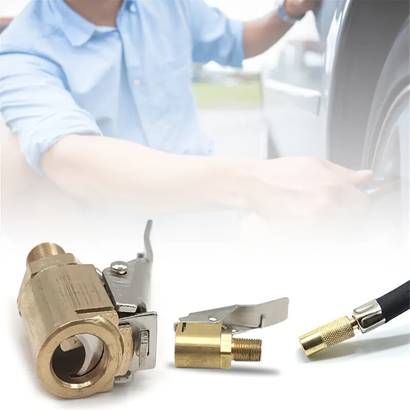 Quick Air Pump Fill Head] Automotive In[flatable Pump Connector, Quick Air Pump Fill Head, Press-on Nozzle
