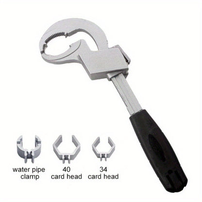 [Adjustable Wrench Tool] Perfect Plumbing Tool - Universal Adjustable Wrench For Faucet & Sink Repairs