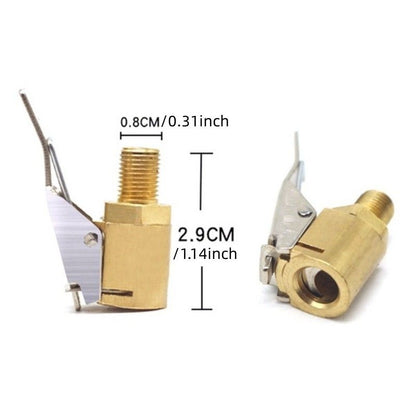 Quick Air Pump Fill Head] Automotive In[flatable Pump Connector, Quick Air Pump Fill Head, Press-on Nozzle