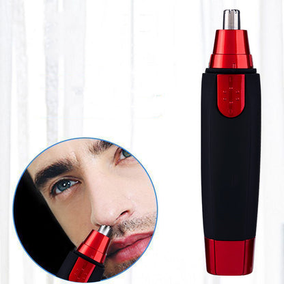 1pc Cordless Nose And Ear Hair Trimmer For Painless Facial And Eyebrow Grooming, Nose And Ear Cleaning Trimmer Razor Father's Day Gift