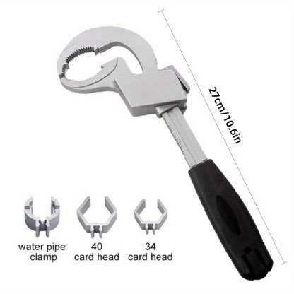 [Adjustable Wrench Tool] Perfect Plumbing Tool - Universal Adjustable Wrench For Faucet & Sink Repairs