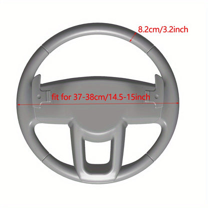 Furry Steering Wheel Cover Set: Stay Warm & Stylish This Winter