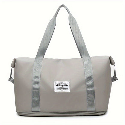 Chic Weekend Warrior: Durable, Stylish Duffel with Cosmetic Bag - Ideal Carry-On & Quick Trip Companion