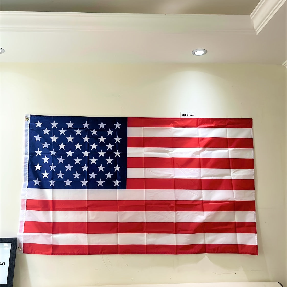 1pc US USA American Flag 150x90cm Us Flag High Quality Double Sided Printed Polyester United States National Flag Grommets USA Flag