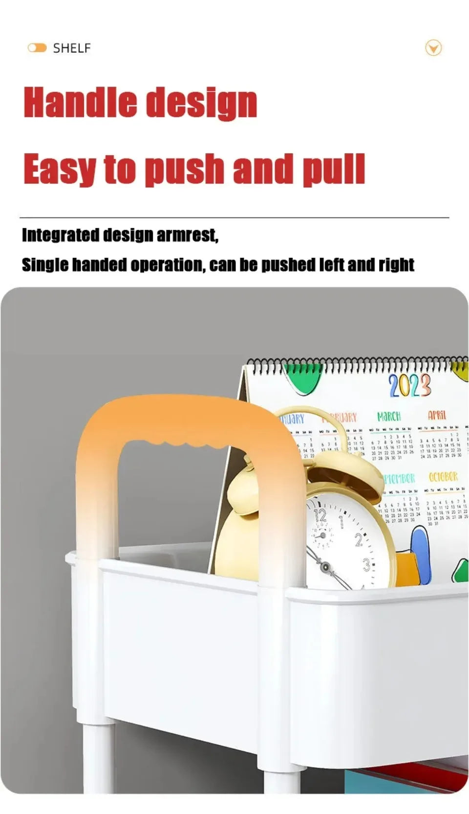 Mobile Storage Rack Trolley Bedroom Multi-Layer Storage Racks Organizer Household Kitchen Multifunctional Cart With Wheels Shelf
