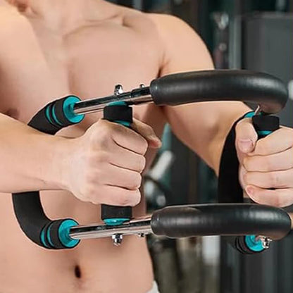 Wrist Strength Trainer Adjustable U-Shaped Arm Trainer Home Fitness Chest Expander Twister Arm Exerciser Hand Gripper Strengths