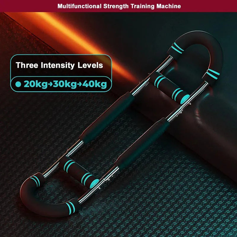Adjustable Twister Arm Exerciser U-Shaped Wrist Strength Trainer Home Chest Expander For Shoulder Arm and Chest Exercise