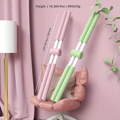 Yoga Body Stick for Posture Correction, Shoulder and Neck Relief, and Open Back Training - Improve Flexibility and Balance with this Versatile Fitness Tool