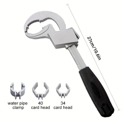 [Adjustable Wrench Tool] Perfect Plumbing Tool - Universal Adjustable Wrench For Faucet & Sink Repairs