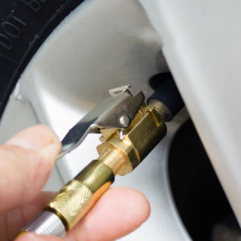 Quick Air Pump Fill Head] Automotive In[flatable Pump Connector, Quick Air Pump Fill Head, Press-on Nozzle
