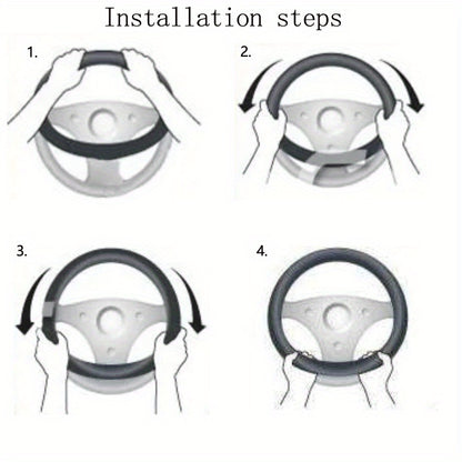 Furry Steering Wheel Cover Set: Stay Warm & Stylish This Winter